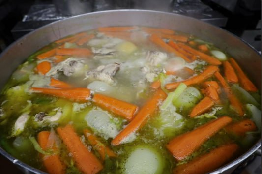 PJ Bernstein's Homemade Chicken Soup (Consommé)