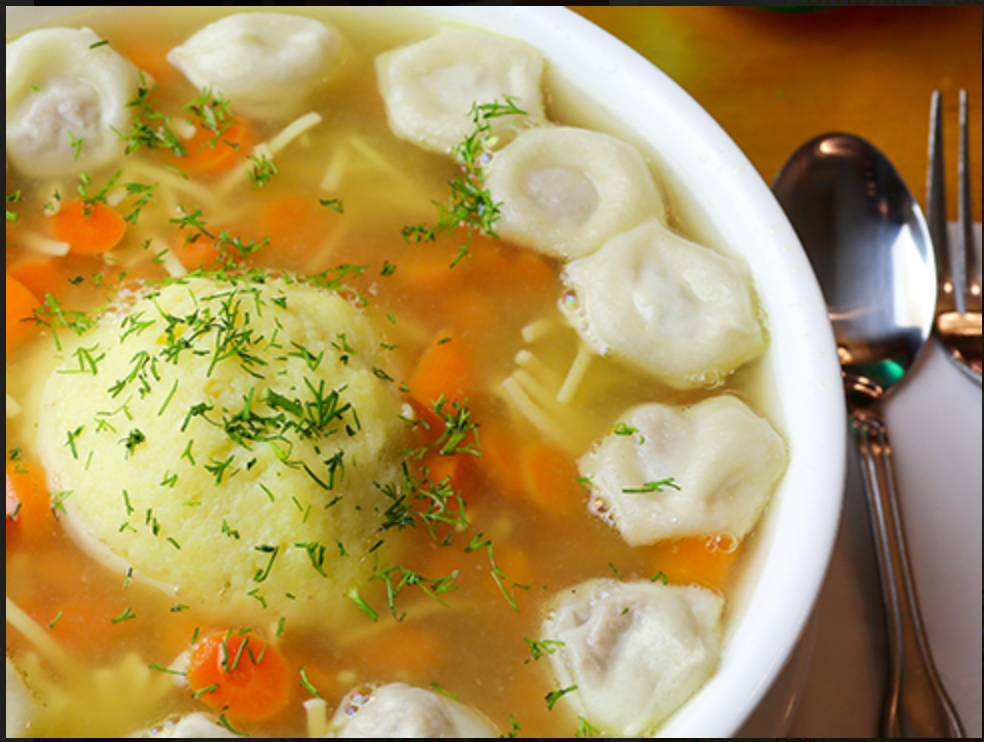 PJ Bernstein's Homemade Chicken Soup (Consommé)